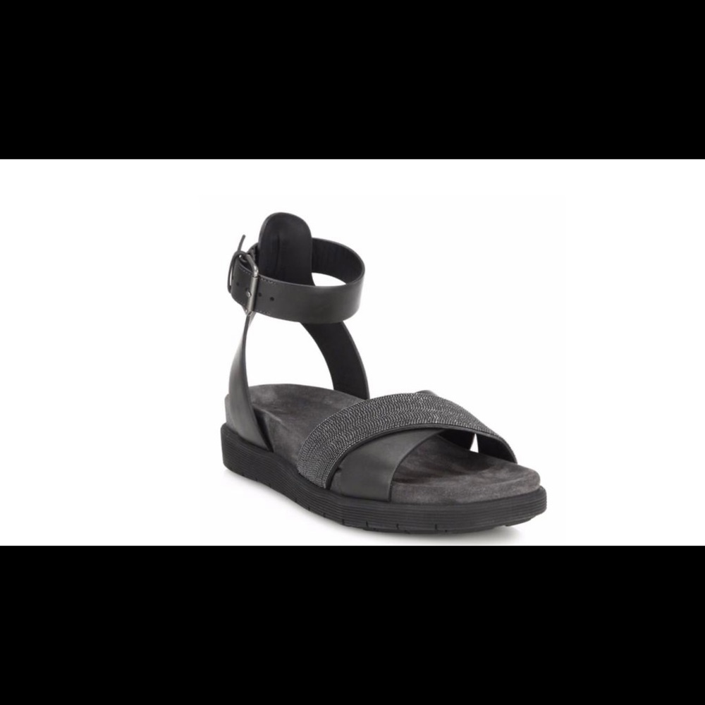 BRUNELLO CUCINELLI crisscross sandals